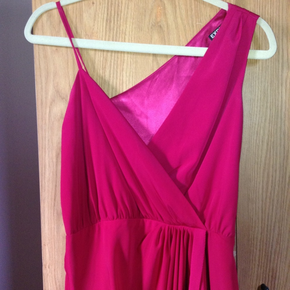 Express Red Dress - Picture 2 of 7